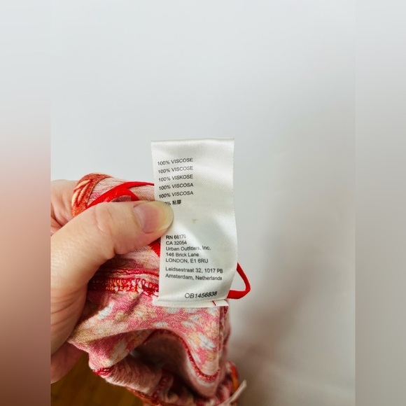 Free People Fiji Flare Floral Boho Pull On Pants - Picture 8 of 8